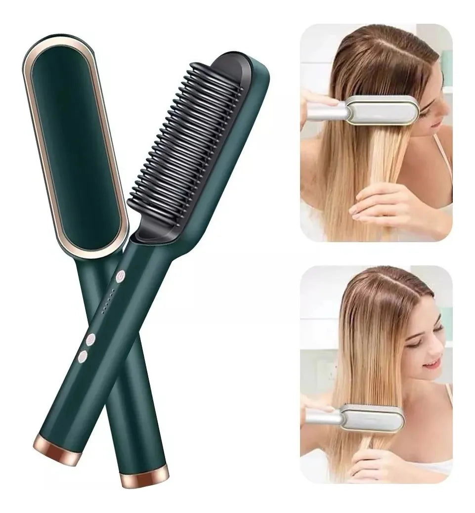 SilkStyle Pro: El Cepillo Multifuncional que Alisa, Riza y Transforma tu Cabello en Minutos